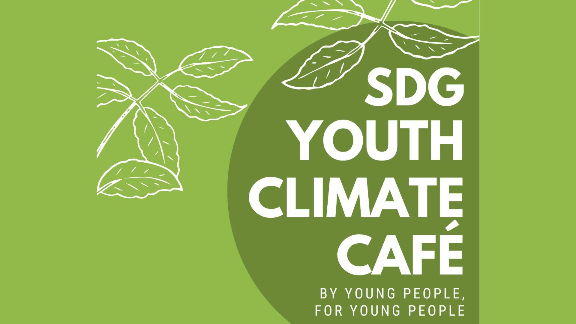 SDG Youth Climate Cafe